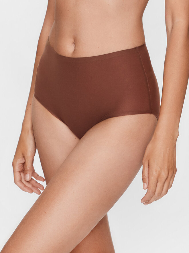 Chantelle Chantelle Класичні труси з високою талією Soft Stretch C26470 Коричневий