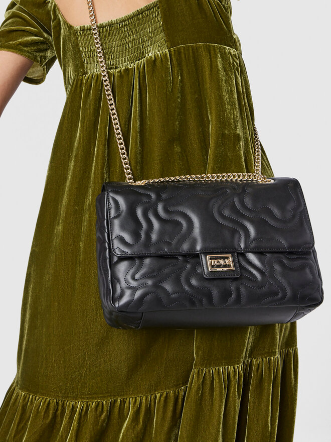 TOUS Handtasche TOUS Bandolera Solapa M. K Dream 2001576951 Schwarz