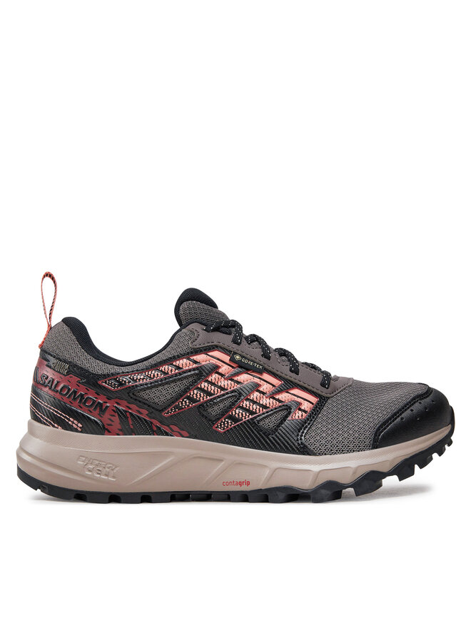 Salomon Buty do biegania Salomon Wander Gore-Tex L47291400 Czarny