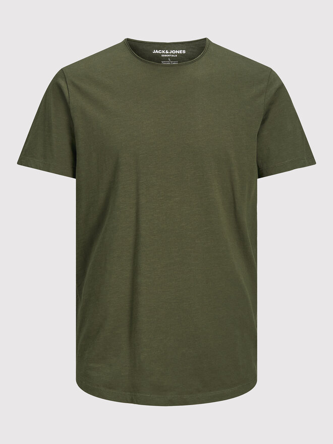 Jack&Jones Jack&Jones Marškinėliai Basher 12182498 Žalia Regular Fit