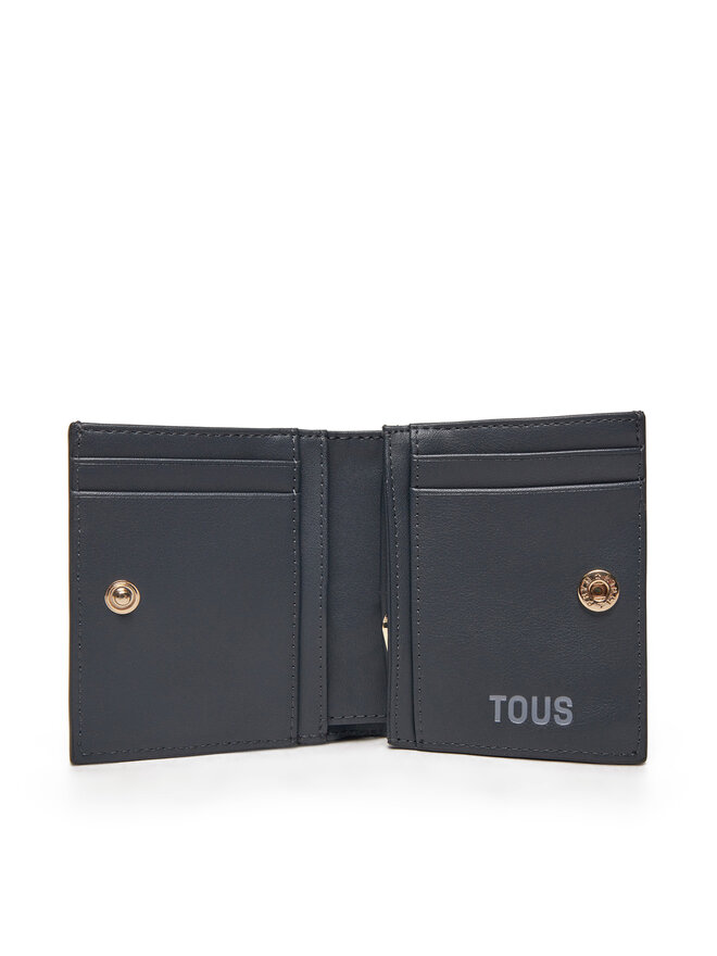 TOUS Μικρό Πορτοφόλι Γυναικείο TOUS Kaos Mini Lines 2002183648 Γκρι