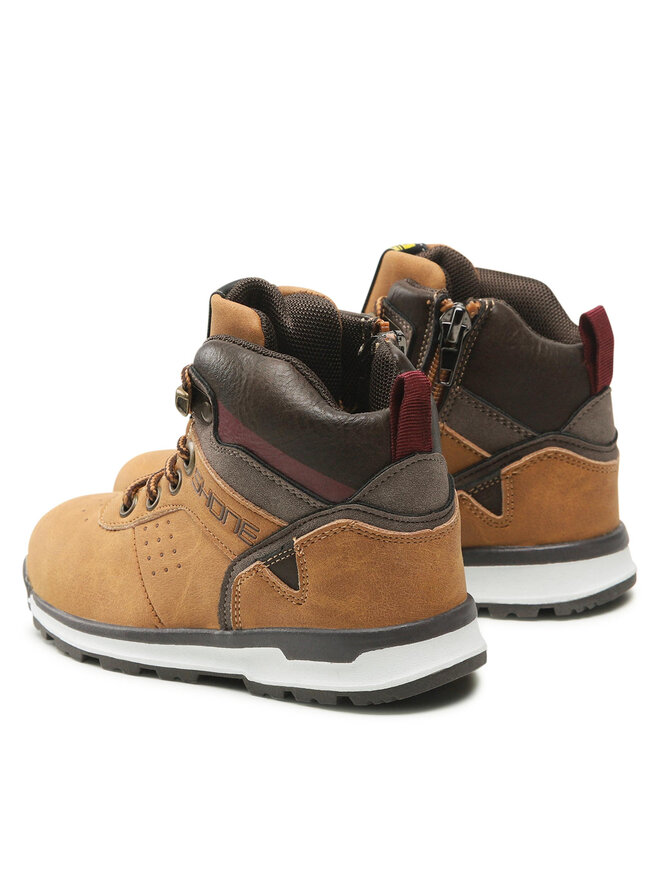 Shone Schnürschuhe Shone 15137-031 Braun