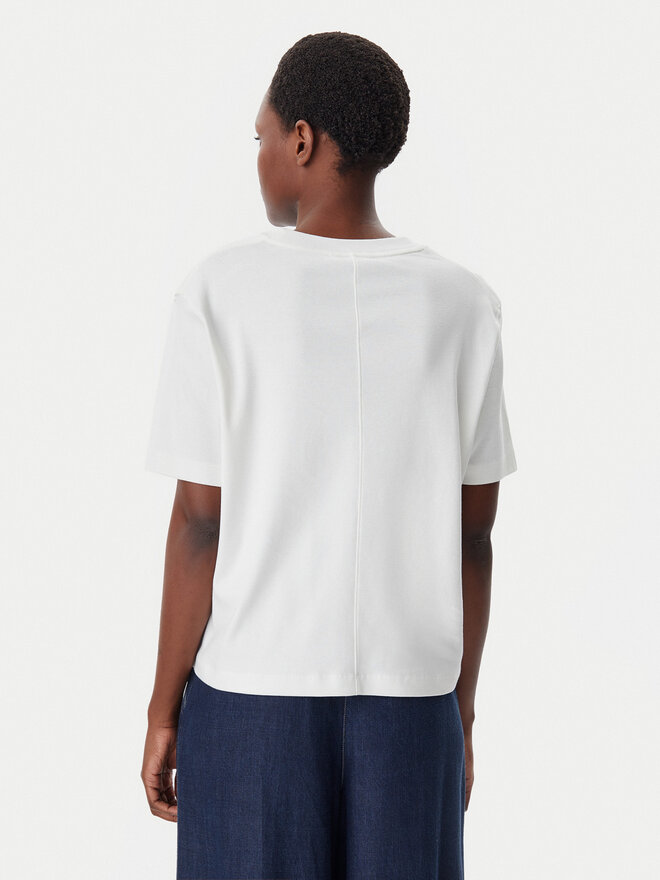 Tommy Hilfiger Tommy Hilfiger Camiseta Modern Cody WW0WW46158 Écru Relaxed Fit