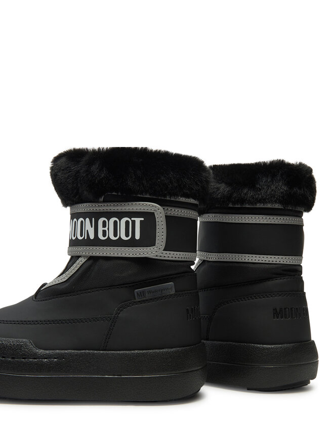 Moon Boot Snehule Moon Boot Junior Park Strap 80D3440030 Čierna