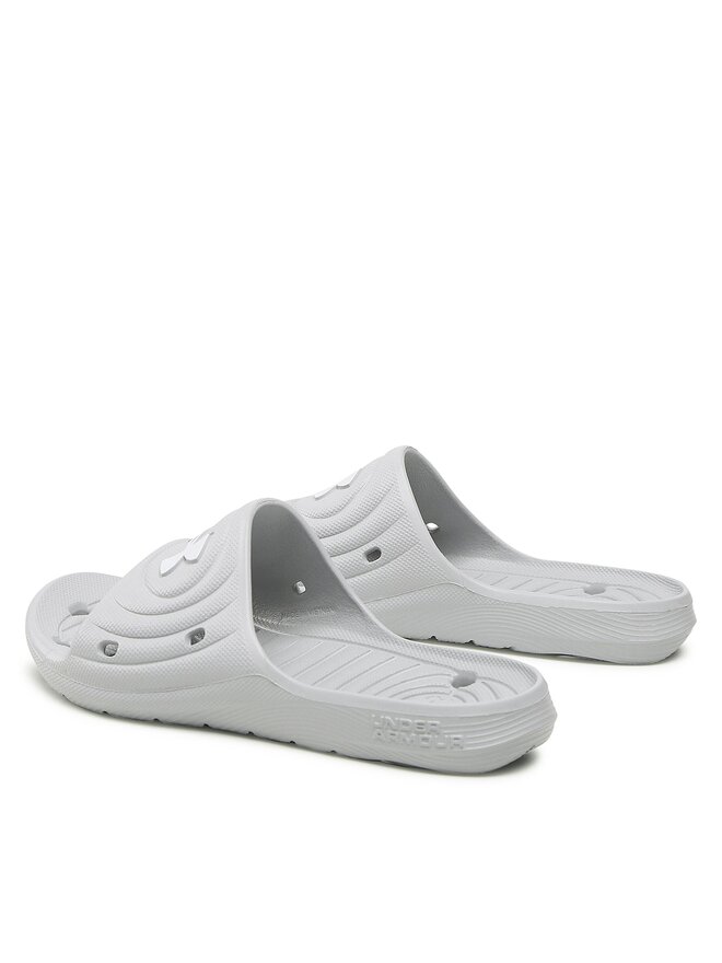 Under Armour Pantoletten Under Armour Ua B Locker IV Sl 3023787-100 Grau