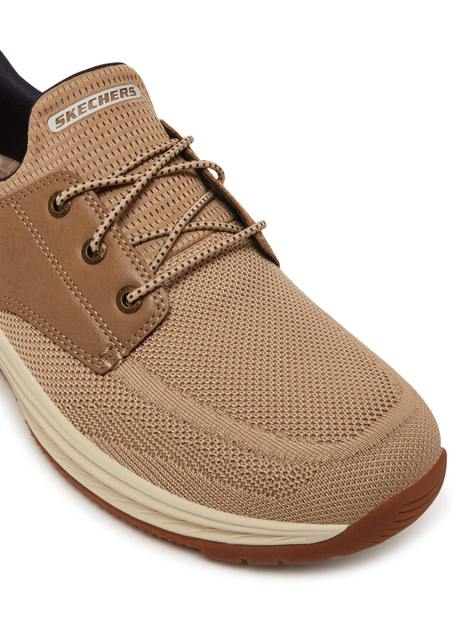 Снікерcи Skechers Meroe-Alden 205467/TPE Бежевий | evzuttya.com.ua