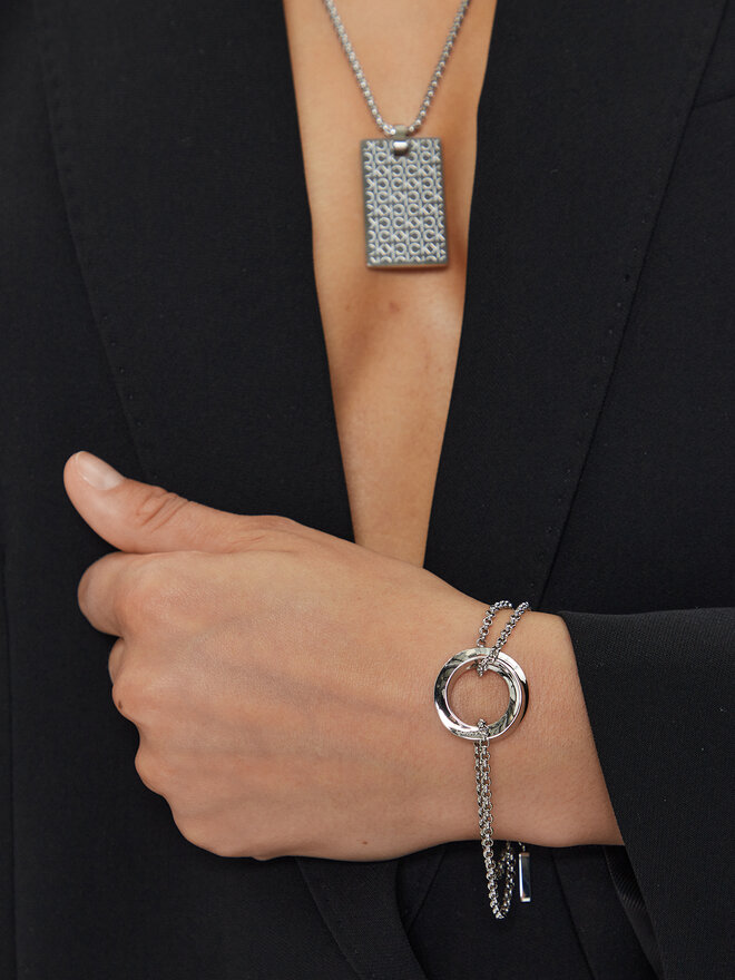 Calvin Klein Brățară Calvin Klein 35000336 Argintiu