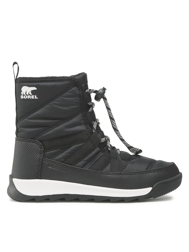 Sorel Μπότες Χιονιού Sorel Youth Whitney II Short Lace Up NC3903-010 Μαύρο