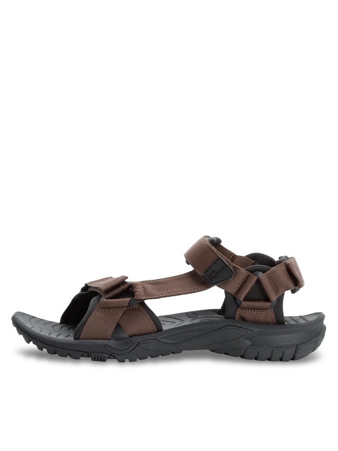 Jack Wolfskin Sandały Jack Wolfskin Lakewood Ride Sandal M 4019021 Brązowy