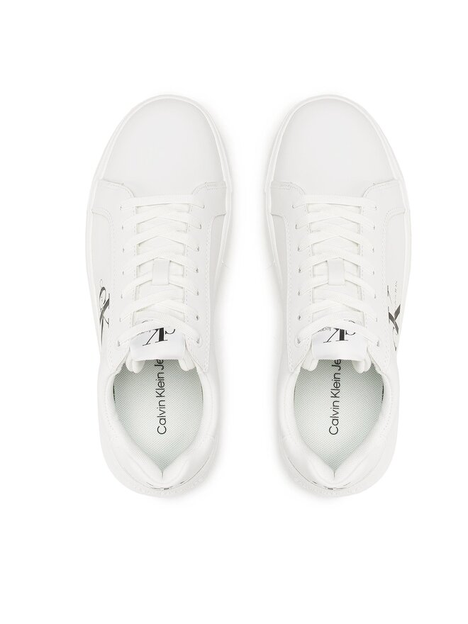 Calvin Klein Jeans Sneakersy Calvin Klein Jeans Chunky Cupsole Mono Lh YM0YM00681 Biały