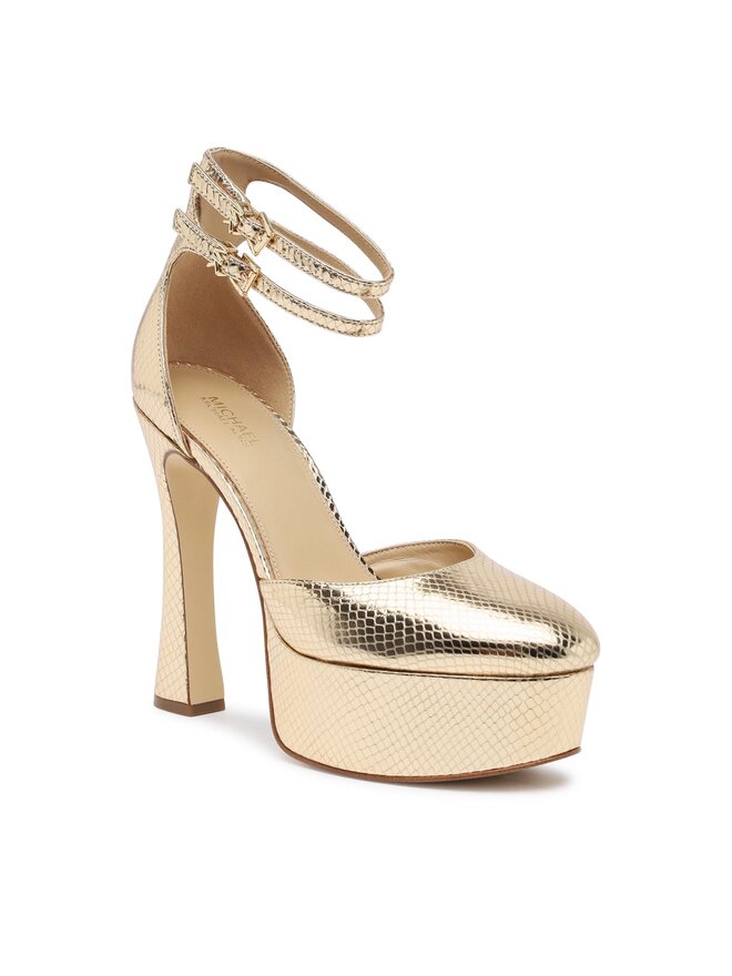 Scarpe basse MICHAEL Michael Kors Martina Ankle Strap 40F3MTHS1M Oro escarpe