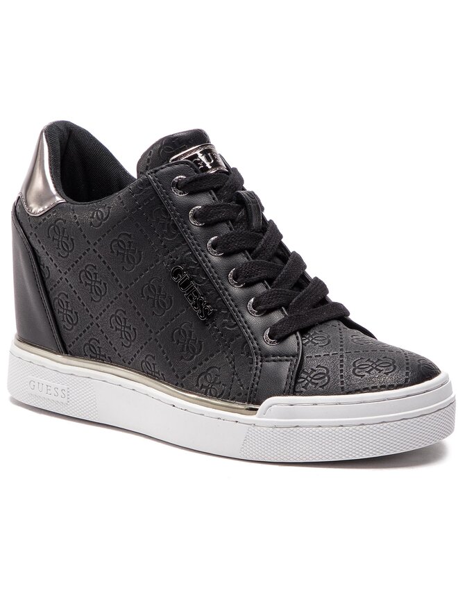 Zapatillas Guess Flowurs FL5FWU FAL12 Negro zapatos.es