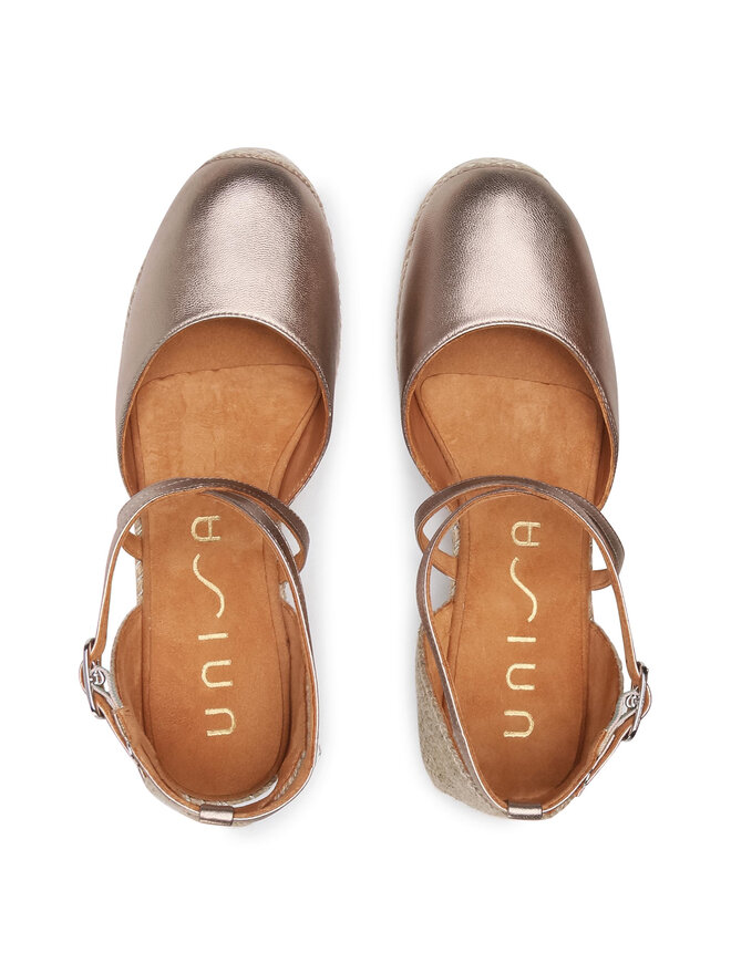 Unisa Espadrilles Unisa Caude 21 Lmt Goldfarben