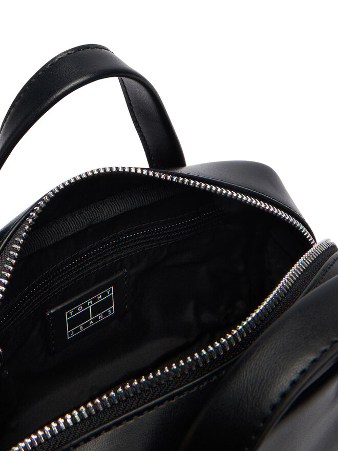 Tommy Jeans Handtasche Tommy Jeans Tjw City Trunk Crossover AW0AW18084 Schwarz