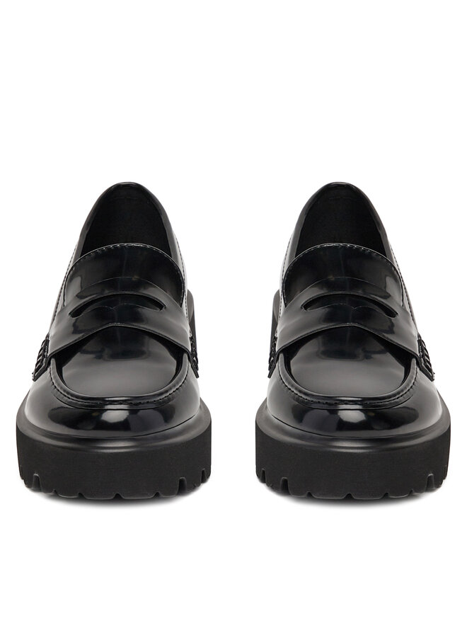 DeeZee Loafersy DeeZee LE601-2 Czarny