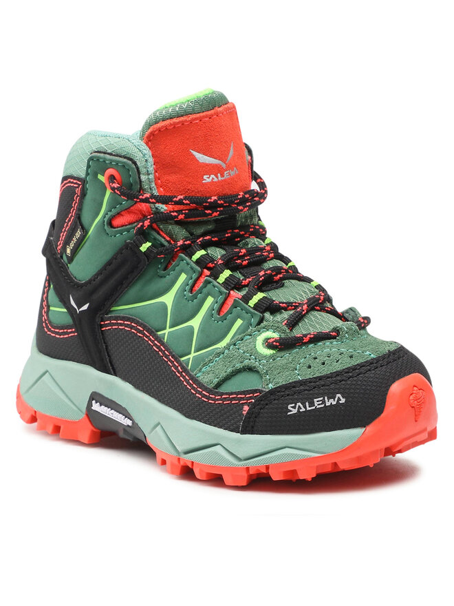 Salewa Туристически Salewa Jr Alp Trainer MId Gtx GORE-TEX 5960 Зелен