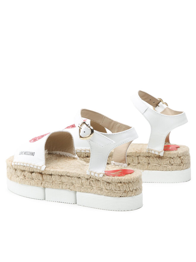 LOVE MOSCHINO Espadrilles LOVE MOSCHINO JA16064G0EIE0100 Fehér