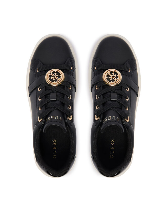 Guess Sneakers Guess FLFEZO LEA12 Schwarz
