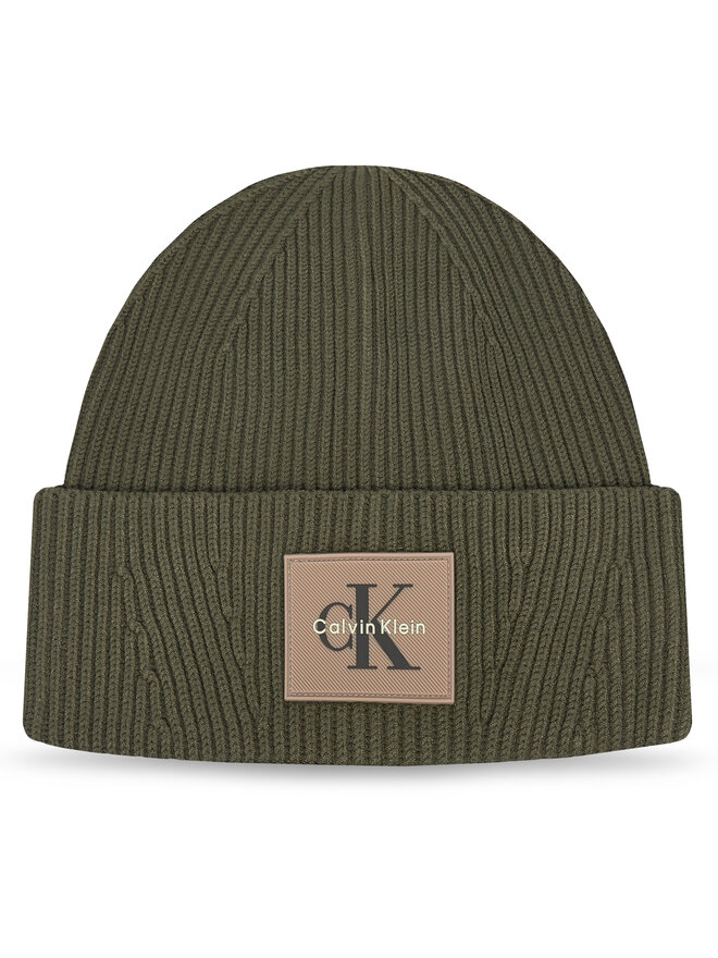 Calvin Klein Mütze Calvin Klein Monologo LV04D8096G Khakifarben