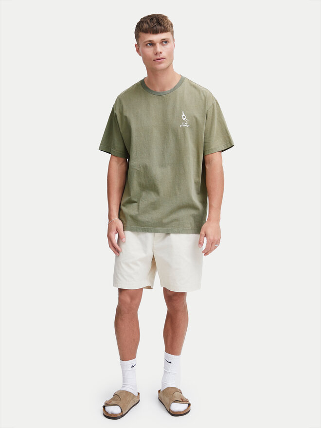 Solid Solid Camiseta Ismail 21108240 Verde Regular Fit