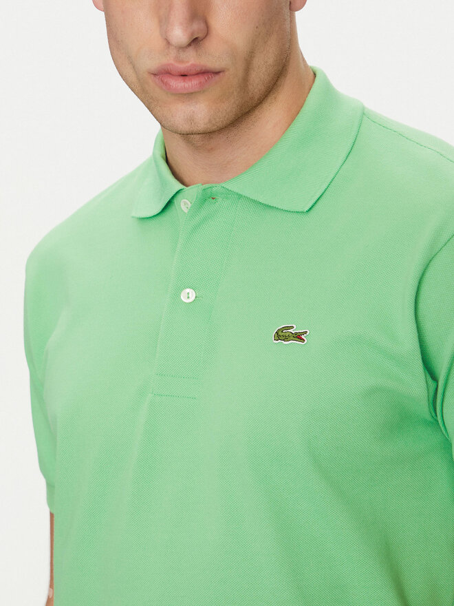Lacoste Lacoste Polo marškinėliai L1212 Žalia Regular Fit