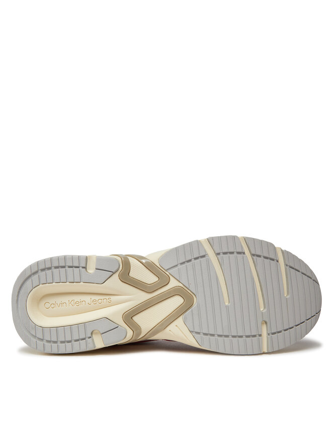 Calvin Klein Jeans Сникърси Calvin Klein Jeans Retro Tennis Su-Mesh YM0YM00589 Бежов
