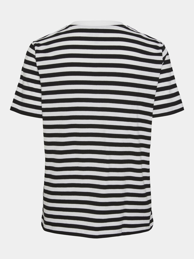 Pieces Pieces Camiseta Ria 17146339 Negro Regular Fit