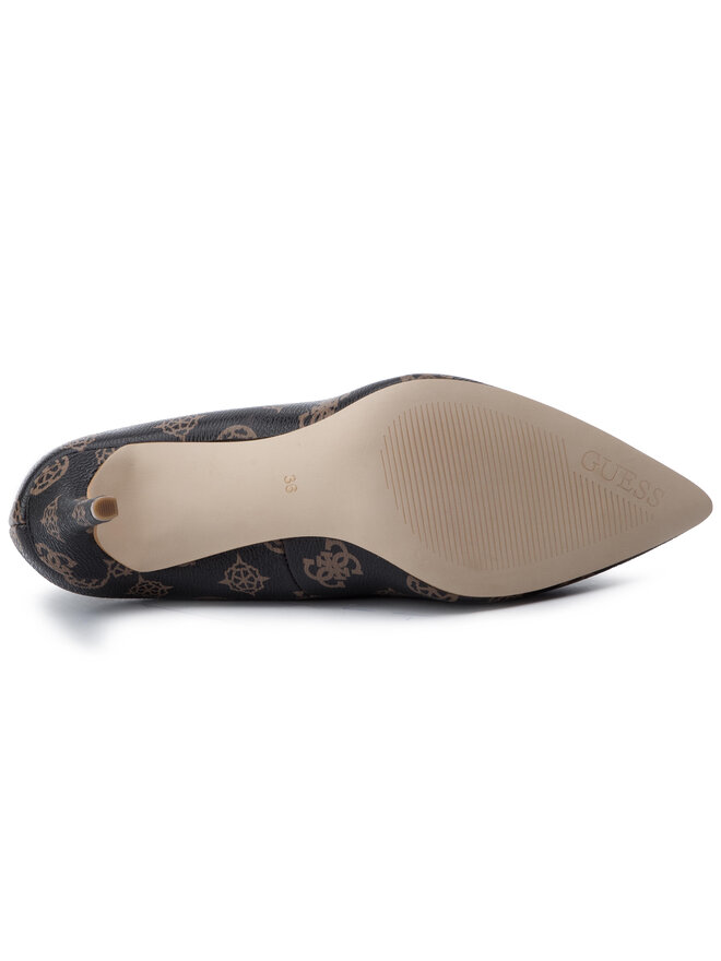 Guess Szpilki Guess Bennie13 FL7B13 FAL08 Brązowy