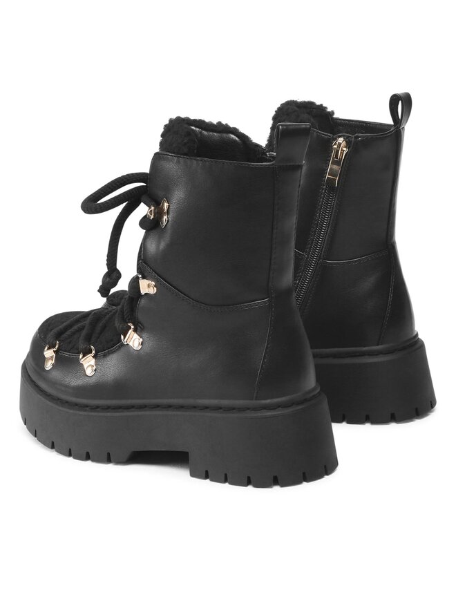 DeeZee Bakancs DeeZee H040303-01 Fekete