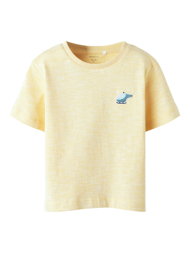 NAME IT NAME IT T-Shirt Fredery 13238143 Gelb Regular Fit