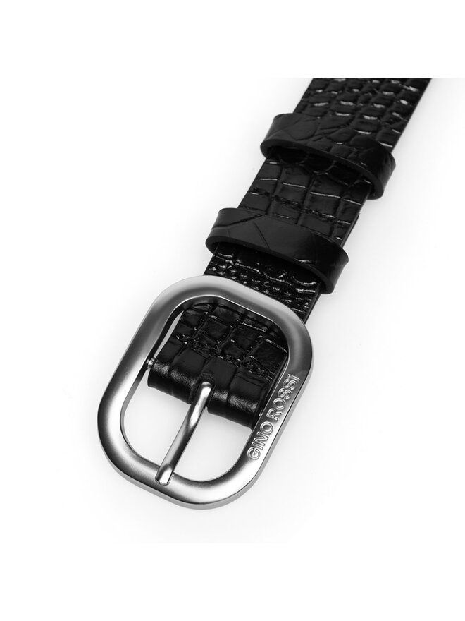 Gino Rossi Жіночий ремінь Gino Rossi BLYL23003 Чорний