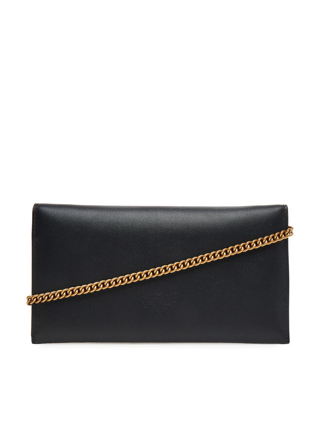 PINKO Τσάντα PINKO Flat Purse Mini AI 25-26 PCPL 105347 A0F1 Μαύρο