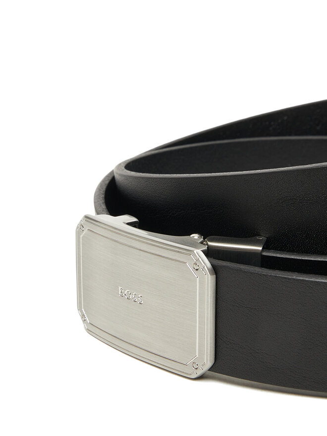 BOSS Cinturón para hombre BOSS Jeyler 50548382 Negro