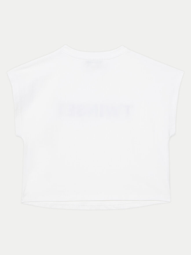 TWINSET TWINSET Camiseta 251GJ2537 Blanco Regular Fit