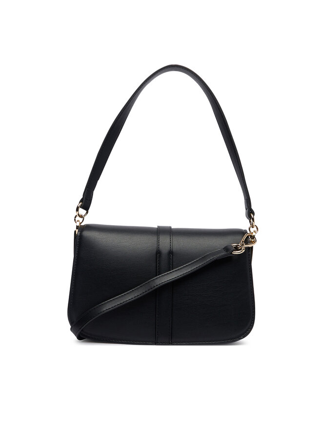Tommy Hilfiger Handtasche Tommy Hilfiger Th Heritage Conv Crossover AW0AW19321 Schwarz