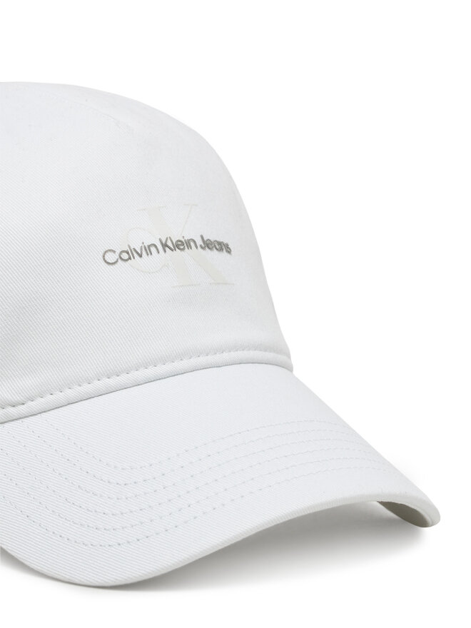 Calvin Klein Jeans Cap Calvin Klein Jeans Printed Monologo Cap LV04K5027G Weiß