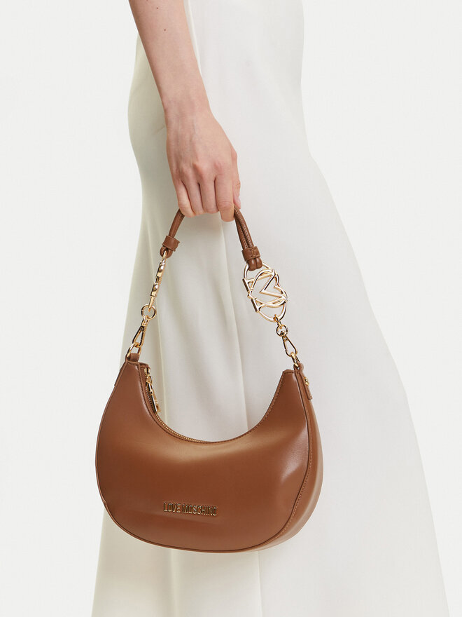 LOVE MOSCHINO Ročna torba LOVE MOSCHINO JC4048PP1MLF0201 Rjava
