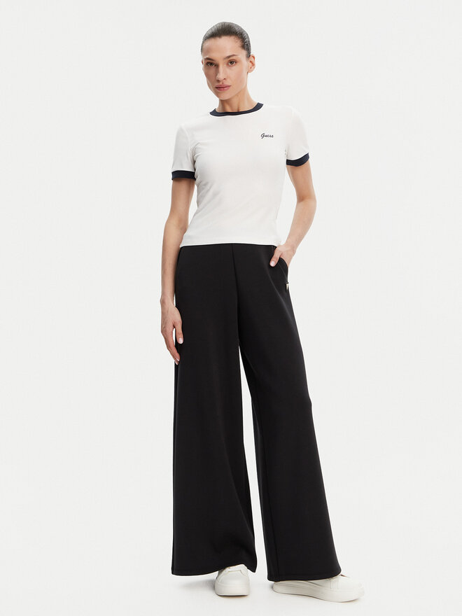 Guess Guess Marškinėliai V5GP08 KCRN2 Balta Regular Fit