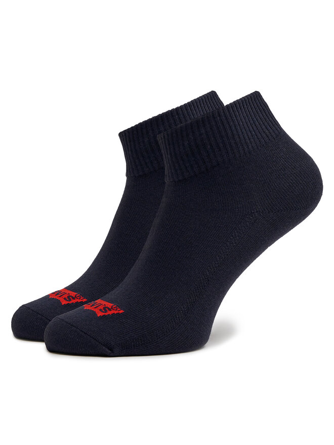 Levi's® Sada 3 párů pánských vysokých ponožek Levi's® 37157-0981 Tmavomodrá