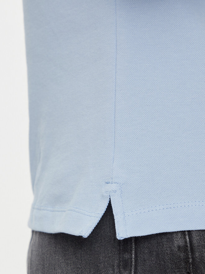 Tommy Hilfiger Tommy Hilfiger Поло 1985 Reg Pique Polo Ss WW0WW37820 Блакитний Regular Fit