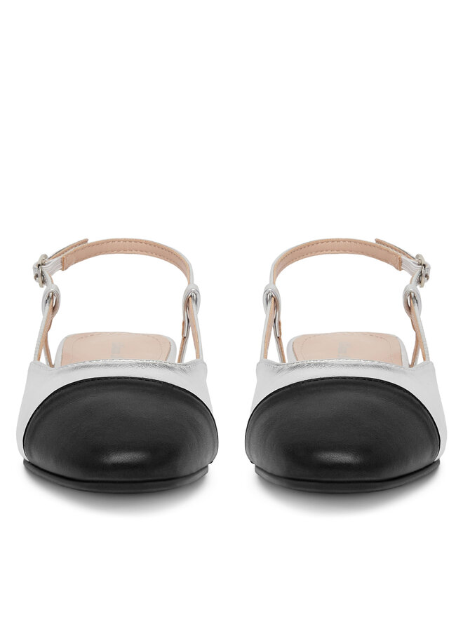 Clara Barson Ballerinas Clara Barson WS24040-04 Silberfarben