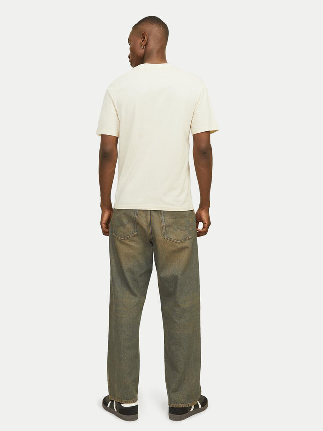 Jack&Jones Jack&Jones Marškinėliai Seven Skull 12262491 Écru Regular Fit