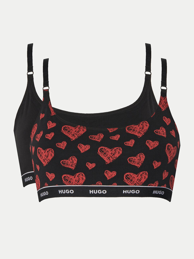 HUGO HUGO 2er-Set Top-BHs 50495872 Schwarz