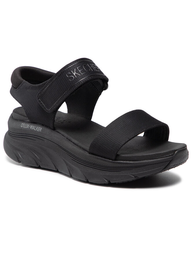 Skechers Sandale Skechers New Block 119226/BBK Crna