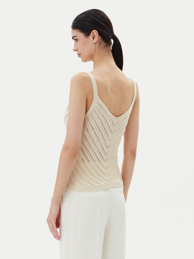 Vero Moda Vero Moda Felső Peru 10326463 Bézs Regular Fit