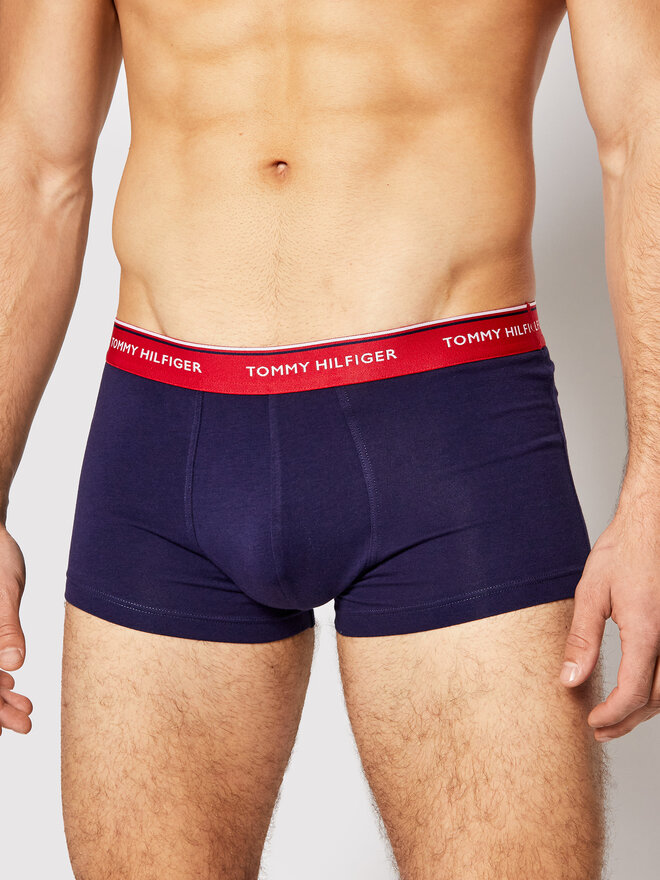 Tommy Hilfiger Tommy Hilfiger Set 3 parov boksaric 3P Lr Trunk 1U87903841 Mornarsko modra