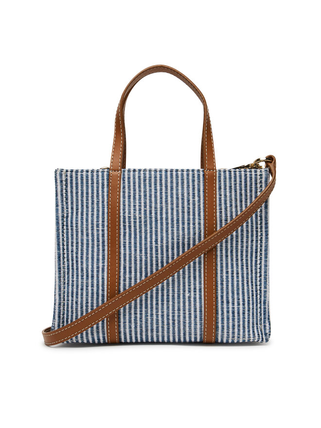 Tommy Hilfiger Bolso Tommy Hilfiger Th Premium Beach Le Mini Tote AW0AW17208 Azul
