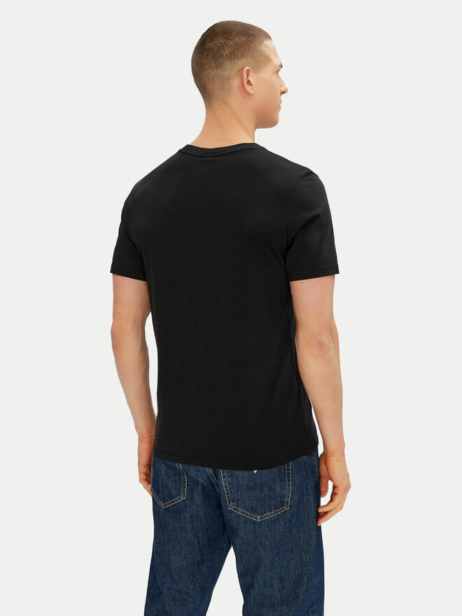 Moose Knuckles Moose Knuckles Футболка Conway M15MT760 Чорний Regular Fit