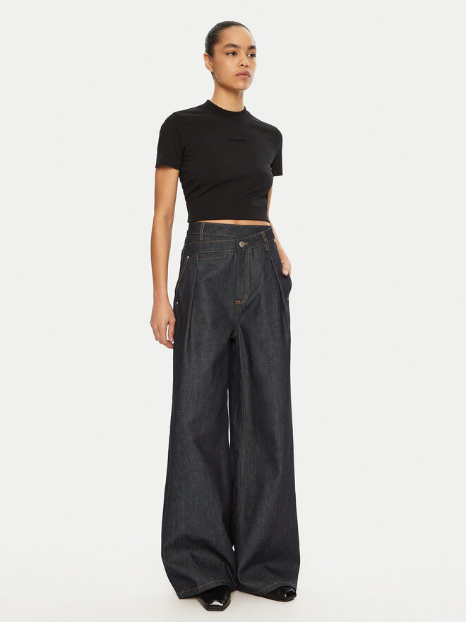 JACQUEMUS JACQUEMUS Футболка 24E241JS133 Чорний Regular Fit