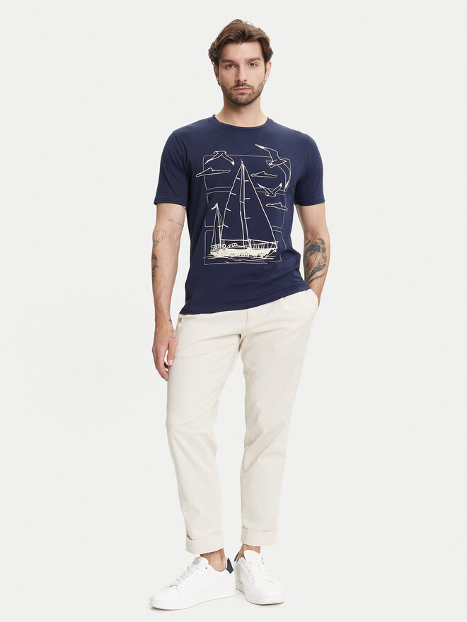 YSABEL MORA YSABEL MORA T-Shirt 90509 Dunkelblau Regular Fit